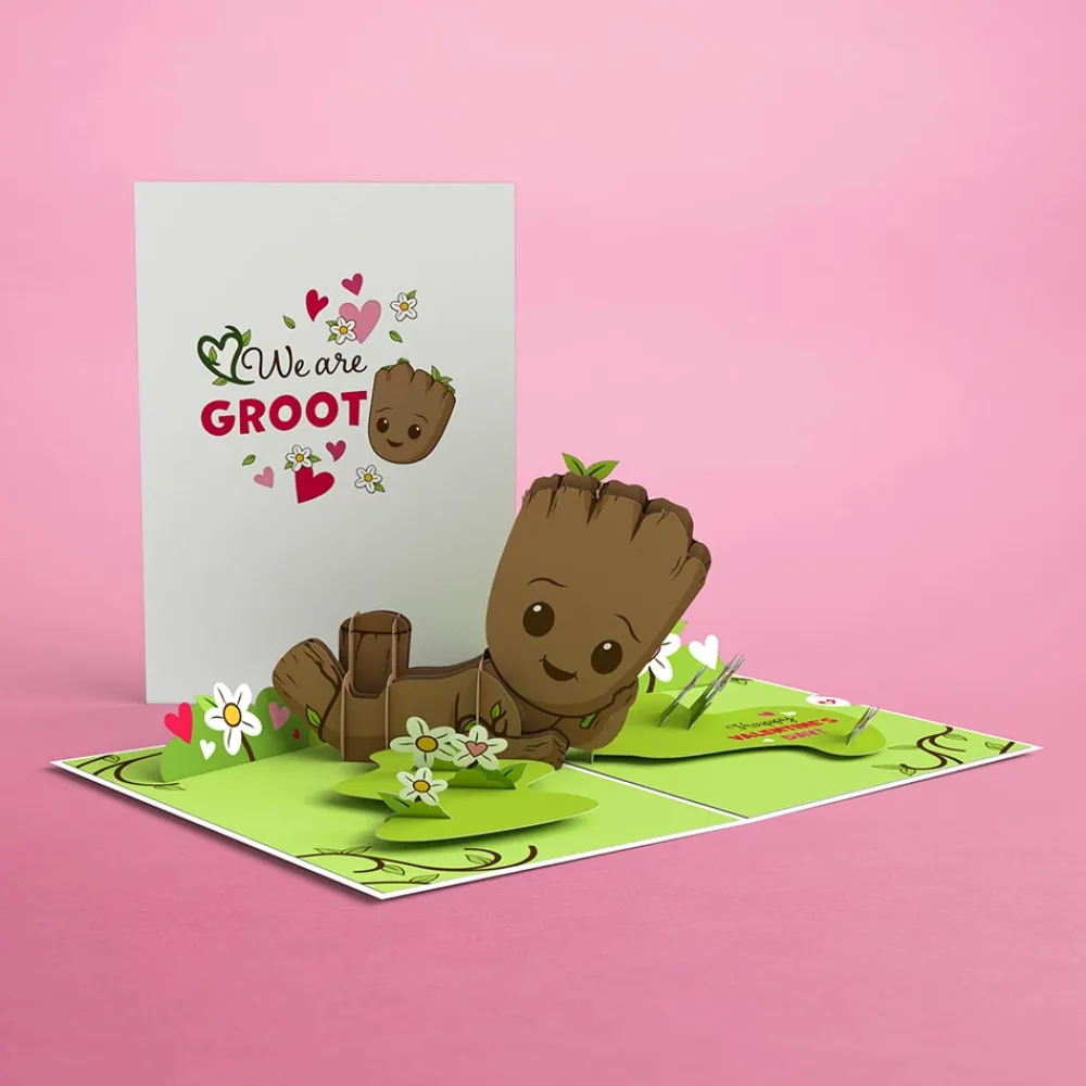 Lovepop Valentine'S Day 2/14|Kids|Marvel Studios' I Am Groot Valentine Pop-Up Card