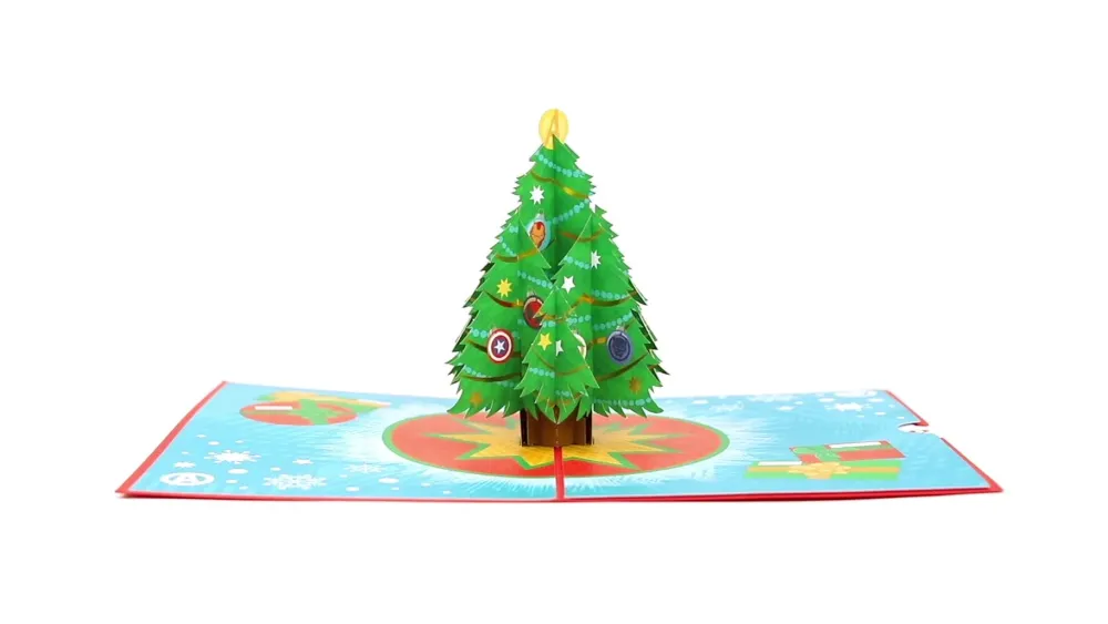 Lovepop Greeting Cards|Christmas 12/25|Marvel's Avengers Mighty Christmas Pop-Up Card