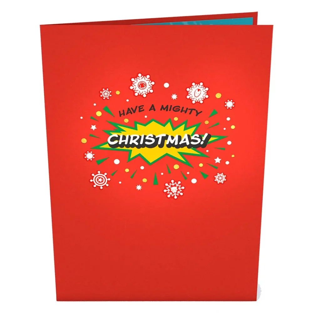 Lovepop Greeting Cards|Christmas 12/25|Marvel's Avengers Mighty Christmas Pop-Up Card
