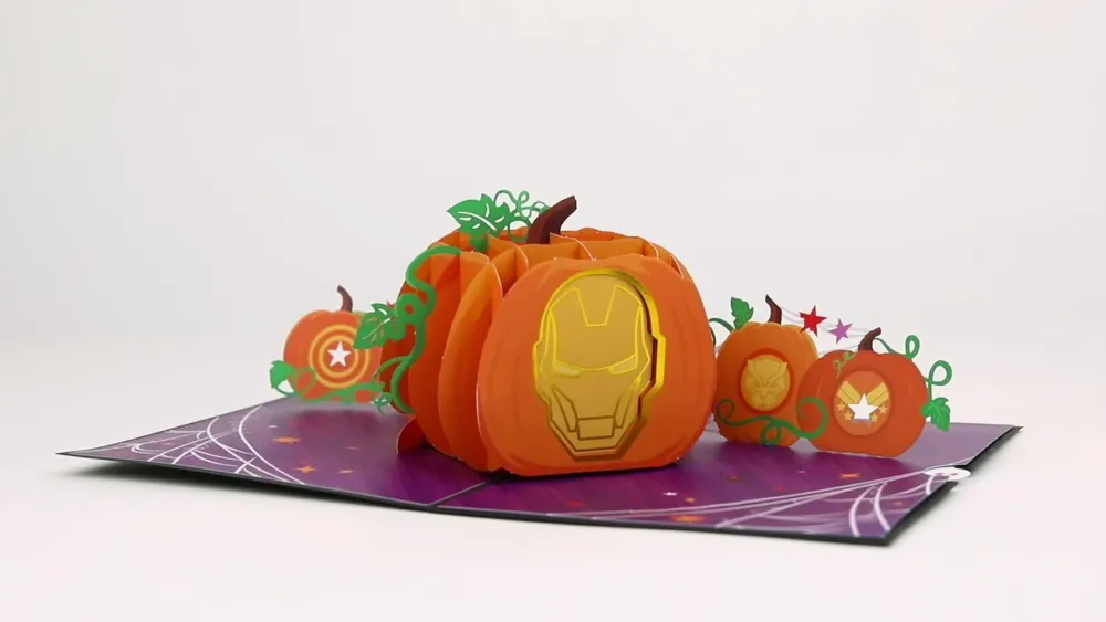 Lovepop Halloween 10/31|Kids|Marvel's Avengers Super Hero Halloween Pop-Up Card