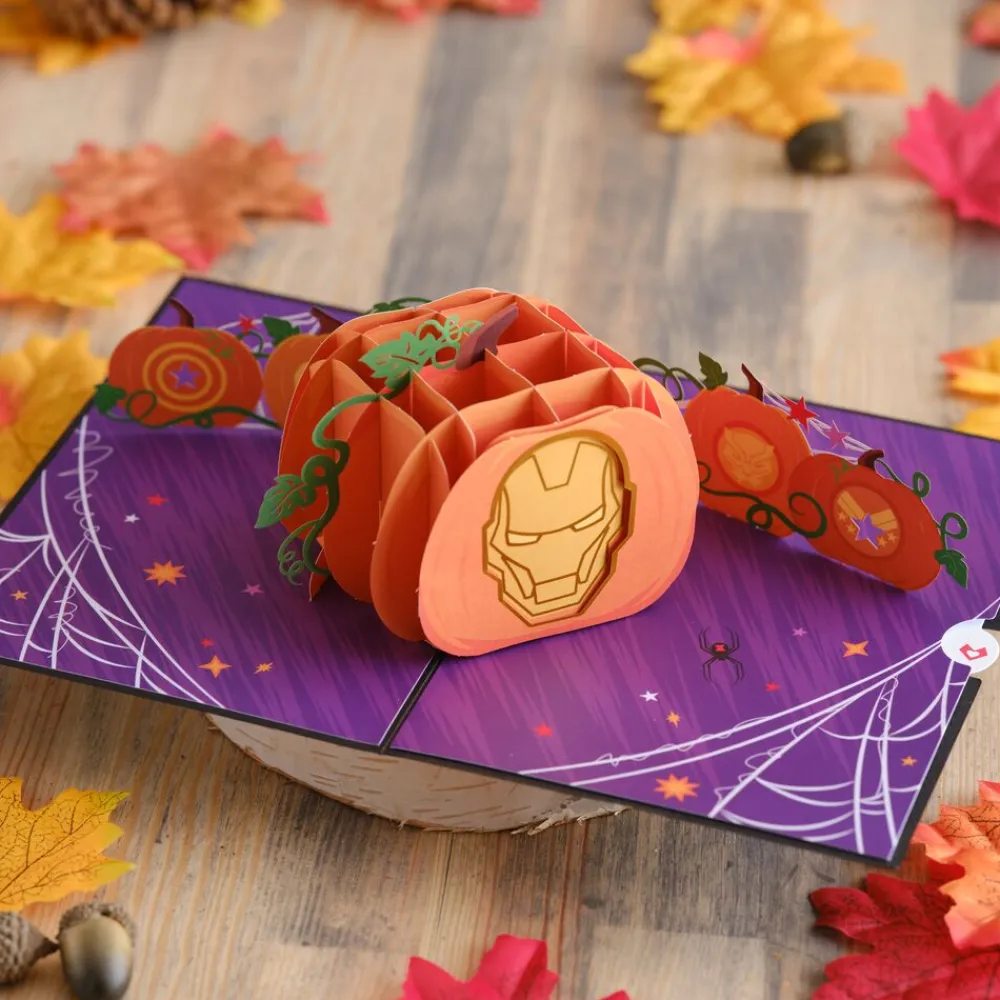 Lovepop Halloween 10/31|Kids|Marvel's Avengers Super Hero Halloween Pop-Up Card
