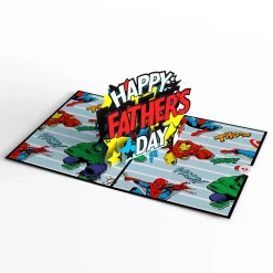 Lovepop Father'S Day 6/15|Dad|Marvel's Avengers Super-Hero Father's Day Pop-Up Card