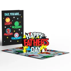 Lovepop Father'S Day 6/15|Dad|Marvel's Avengers Super-Hero Father's Day Pop-Up Card