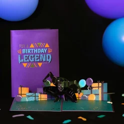 Lovepop Birthday|Marvel|Marvel's Black Panther Birthday Legend Pop-Up Card