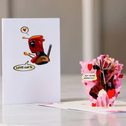 Lovepop Anniversary|Valentine'S Day 2/14|Marvel's Deadpool: Love Hurts Pop-Up Card