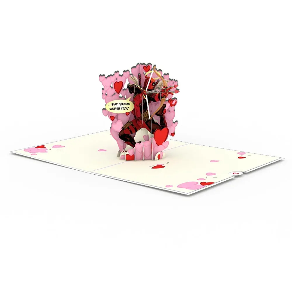 Lovepop Anniversary|Valentine'S Day 2/14|Marvel's Deadpool: Love Hurts Pop-Up Card