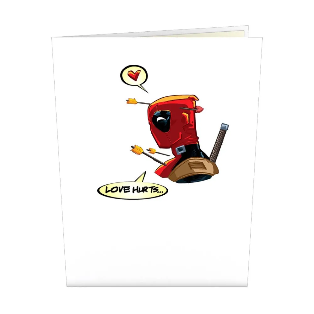 Lovepop Anniversary|Valentine'S Day 2/14|Marvel's Deadpool: Love Hurts Pop-Up Card