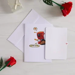 Lovepop Anniversary|Valentine'S Day 2/14|Marvel's Deadpool: Love Hurts Pop-Up Card