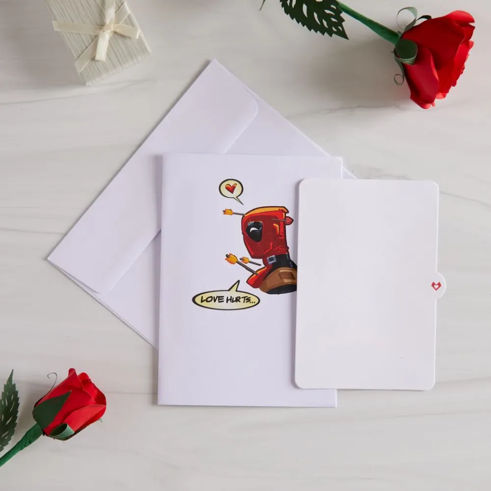 Lovepop Anniversary|Valentine'S Day 2/14|Marvel's Deadpool: Love Hurts Pop-Up Card