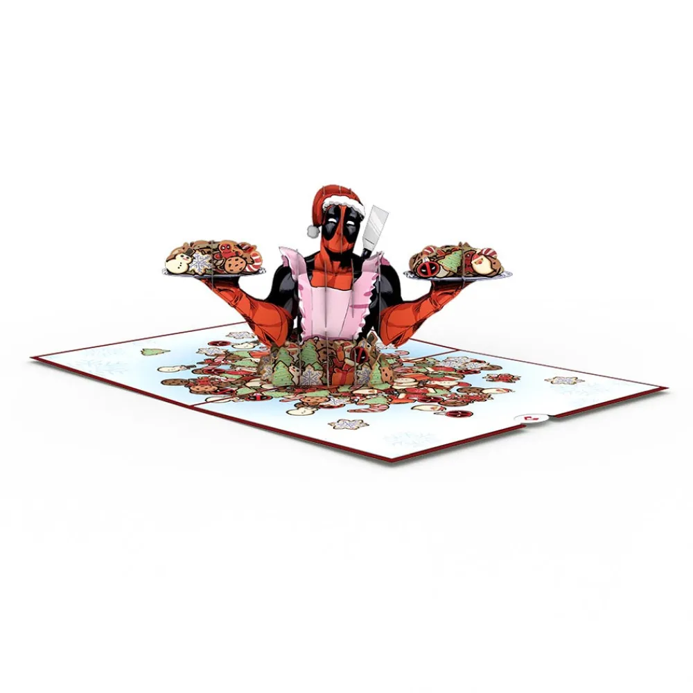 Lovepop Greeting Cards|Christmas 12/25|Marvel's Deadpool: Merry Whatever Pop-Up Card