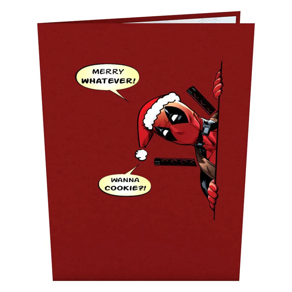 Lovepop Greeting Cards|Christmas 12/25|Marvel's Deadpool: Merry Whatever Pop-Up Card