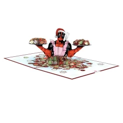 Lovepop Greeting Cards|Christmas 12/25|Marvel's Deadpool: Merry Whatever Pop-Up Card