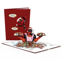 Lovepop Greeting Cards|Christmas 12/25|Marvel's Deadpool: Merry Whatever Pop-Up Card