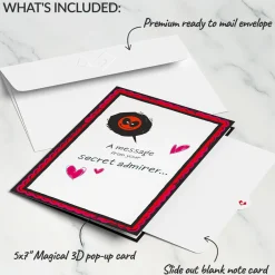 Lovepop Greeting Cards|Valentine'S Day 2/14|Marvel’s Deadpool Secret Admirer Valentine’s Day Pop-Up Card