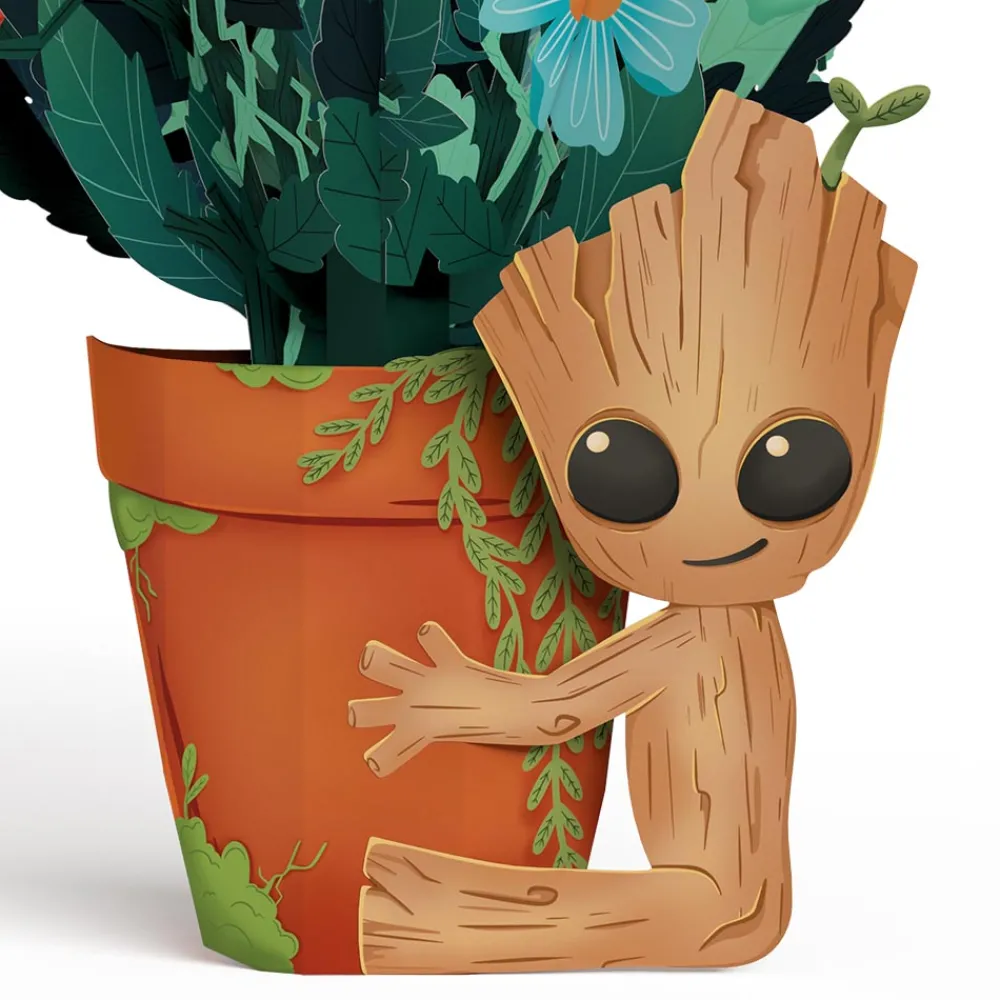 Lovepop Pop-Up Bouquets|Flower Buds|Marvel's Guardians of the Galaxy Groot Flower Buds Bouquet