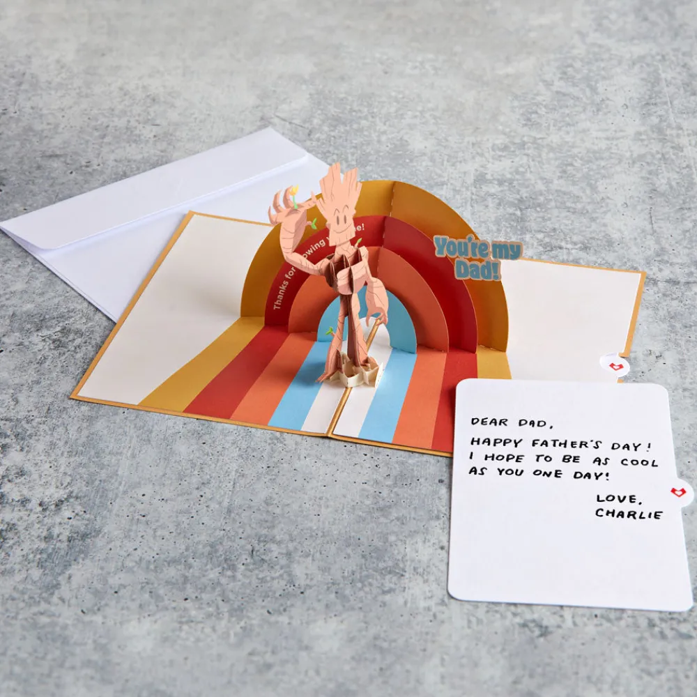 Lovepop Father'S Day 6/15|Dad|Marvel's Guardians of the Galaxy Groot-ful You're My Dad Pop-Up Card