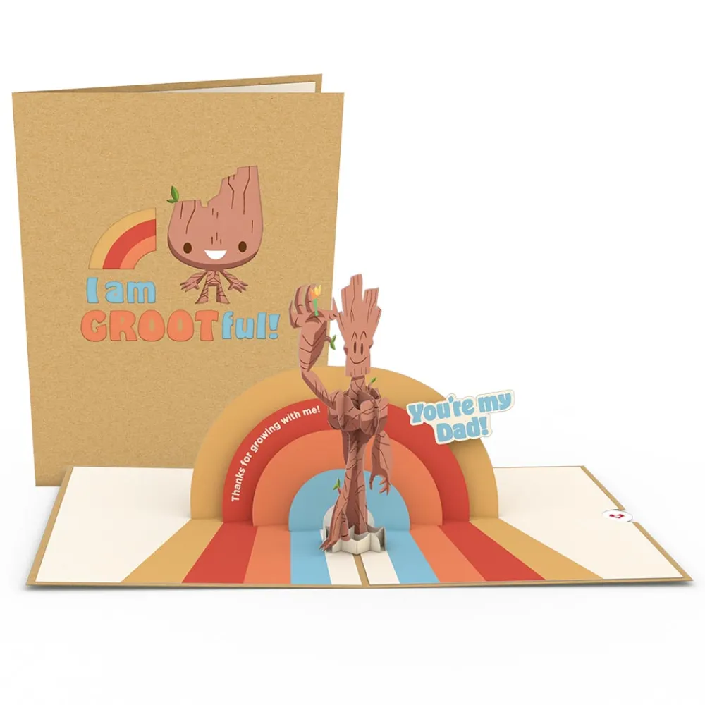 Lovepop Father'S Day 6/15|Dad|Marvel's Guardians of the Galaxy Groot-ful You're My Dad Pop-Up Card
