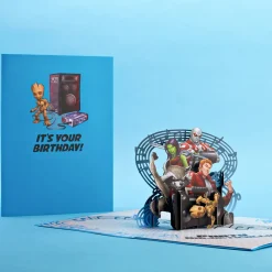Lovepop Greeting Cards|Birthday|Marvel's Guardians of the Galaxy Galactic Birthday Pop-Up Card