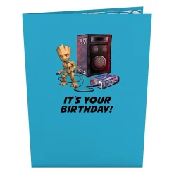 Lovepop Greeting Cards|Birthday|Marvel's Guardians of the Galaxy Galactic Birthday Pop-Up Card
