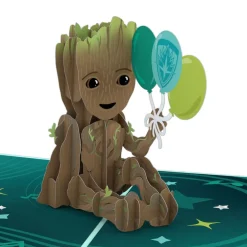 Lovepop Birthday|Kids|Marvel's Guardians of the Galaxy Groot Birthday Pop-Up Card