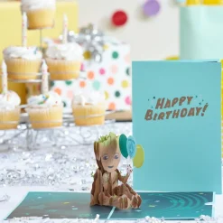 Lovepop Birthday|Kids|Marvel's Guardians of the Galaxy Groot Birthday Pop-Up Card