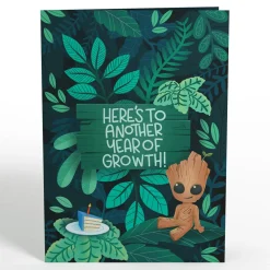 Lovepop Birthday|Marvel|Marvel's Guardians of the Galaxy Groot Year of Growth Birthday Pop-Up Card