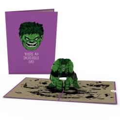 Lovepop Father'S Day 6/15|Dad|Marvel's Hulk: Incredible Dad Pop-Up Card