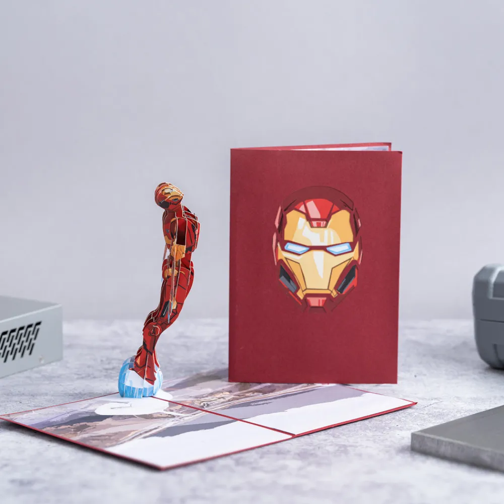 Lovepop Greeting Cards|Birthday|Marvel's Iron Man Pop-Up Card