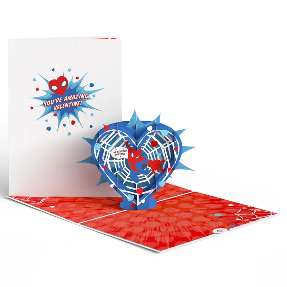 Lovepop Valentine'S Day 2/14|Kids|Marvel's Spider-Man Amazing Valentine Pop-Up Card