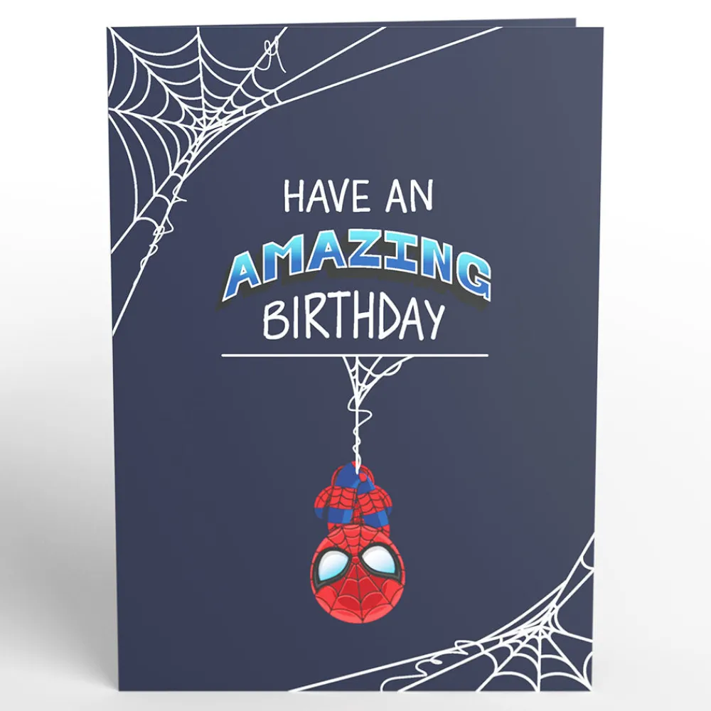 Lovepop Greeting Cards|Birthday|Marvel's Spider-Man Amazing Birthday Pop-Up Card