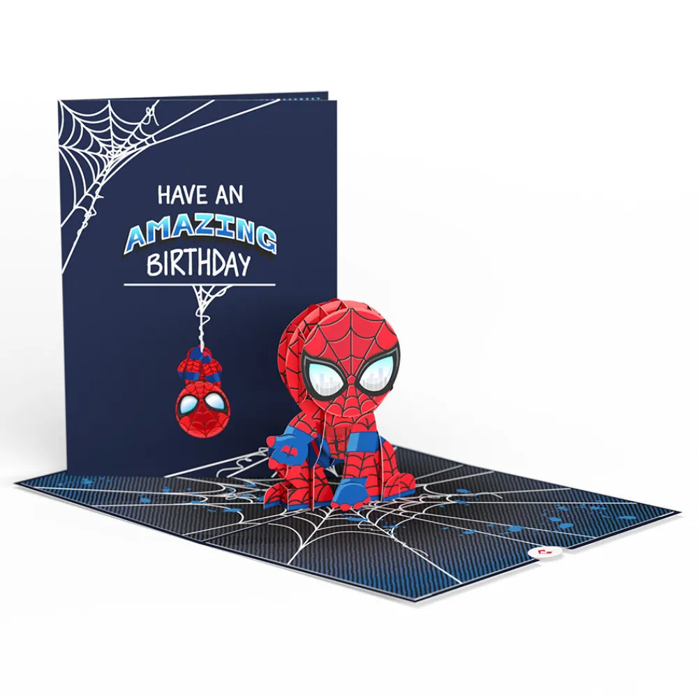 Lovepop Greeting Cards|Birthday|Marvel's Spider-Man Amazing Birthday Pop-Up Card