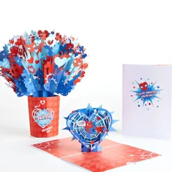 Lovepop Pop-Up Bouquets|Card & Gift Bundles|Marvel's Spider-Man Amazing Valentine Bundle