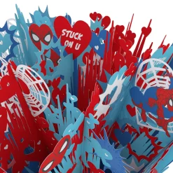 Lovepop Pop-Up Bouquets|Card & Gift Bundles|Marvel's Spider-Man Amazing Valentine Bundle