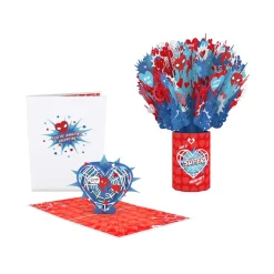 Lovepop Pop-Up Bouquets|Card & Gift Bundles|Marvel's Spider-Man Amazing Valentine Bundle