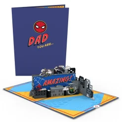 Lovepop Father'S Day 6/15|Dad|Marvel’s Spider-Man Beyond Amazing Dad Pop-Up Card