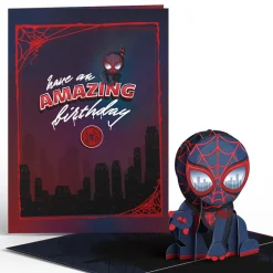 Lovepop Birthday|Marvel|Marvel's Spider-Man Miles Morales Birthday Pop-Up Card