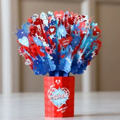 Lovepop Pop-Up Bouquets|Card & Gift Bundles|Marvel's Spider-Man Stuck on You Valentine Bundle