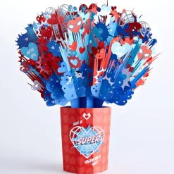 Lovepop Pop-Up Bouquets|Valentine'S Day 2/14|Marvel's Spider-Man Super Valentine's Day Bouquet