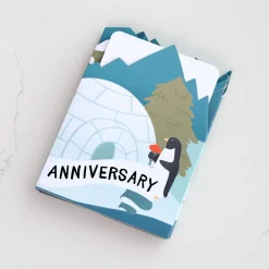 Lovepop Decor|Anniversary|Mates For Life Happy Anniversary Loooooong Card™ (Expands to 2 feet)