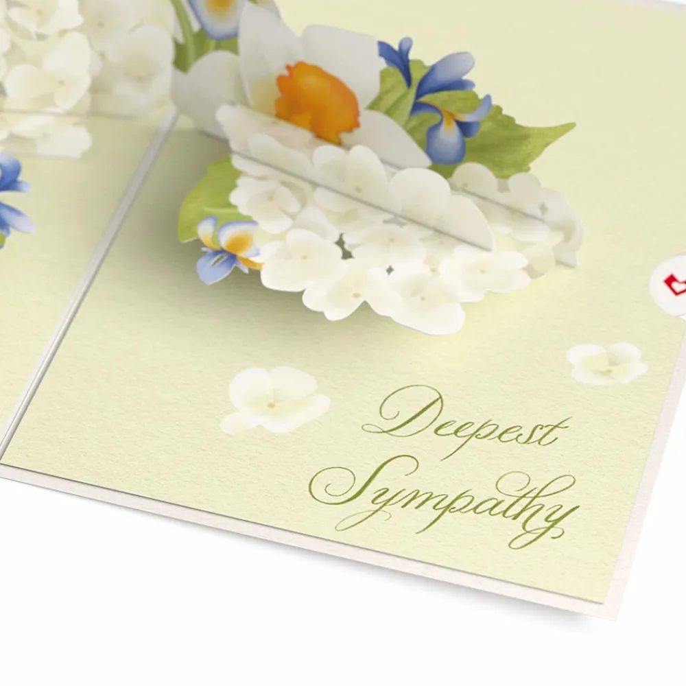Lovepop Greeting Cards|Sympathy|May You Find Peace and Comfort Sympathy Pop-Up Card