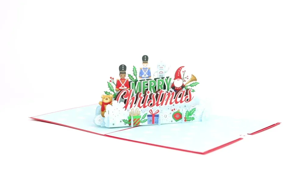 Lovepop Greeting Cards|Christmas 12/25|Merry Christmas Pop-Up Card
