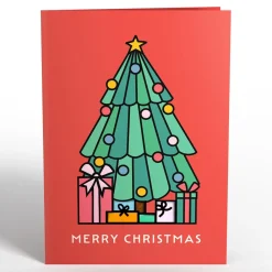 Lovepop Suncatcher Cards|Christmas 12/25|Merry Christmas Tree Suncatcher Card