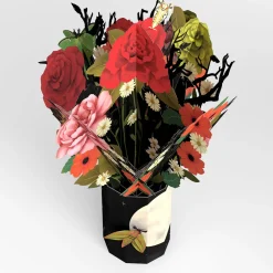 Lovepop Pop-Up Bouquets|Card & Gift Bundles|Midnight Florals Pop-Up Card & Bouquet Bundle
