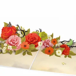 Lovepop Pop-Up Bouquets|Card & Gift Bundles|Midnight Florals Pop-Up Card & Bouquet Bundle