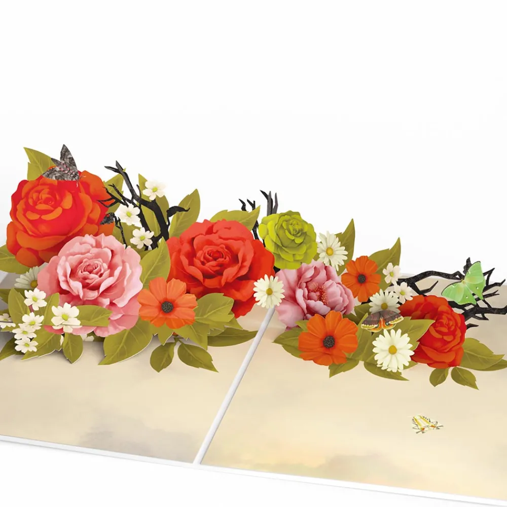 Lovepop Pop-Up Bouquets|Card & Gift Bundles|Midnight Florals Pop-Up Card & Bouquet Bundle