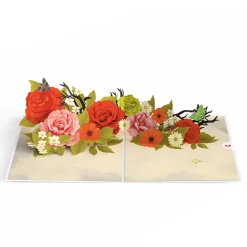 Lovepop Pop-Up Bouquets|Card & Gift Bundles|Midnight Florals Pop-Up Card & Bouquet Bundle
