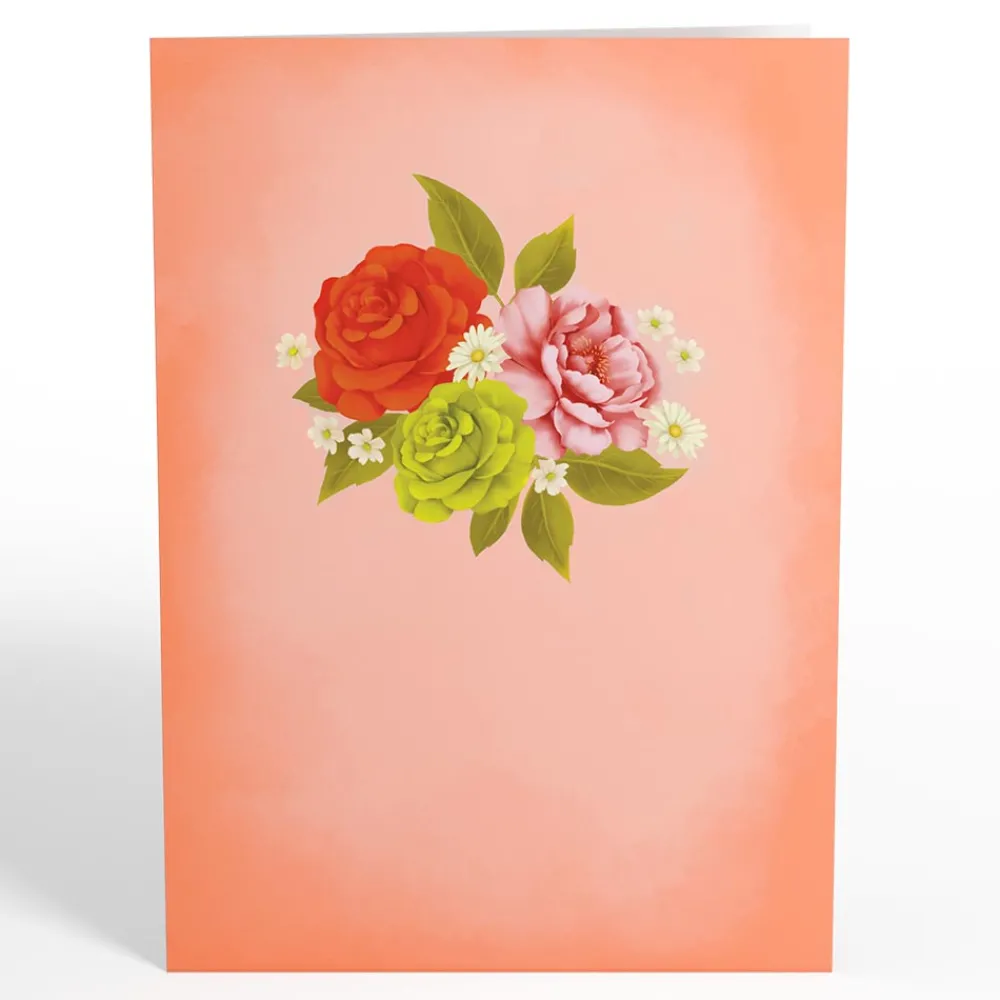 Lovepop Pop-Up Bouquets|Card & Gift Bundles|Midnight Florals Pop-Up Card & Bouquet Bundle