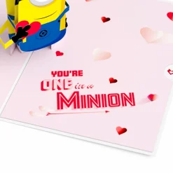 Lovepop Valentine'S Day 2/14|Kids|Minions Eye Love You Pop-Up Card