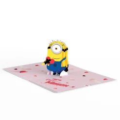 Lovepop Valentine'S Day 2/14|Kids|Minions Eye Love You Pop-Up Card