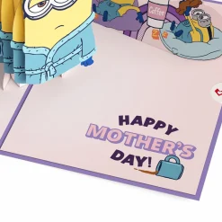Lovepop Greeting Cards|Mother'S Day 5/11|Minions Lazy Mother's Day Pop-Up Card